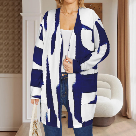 Blue Suede Sweater