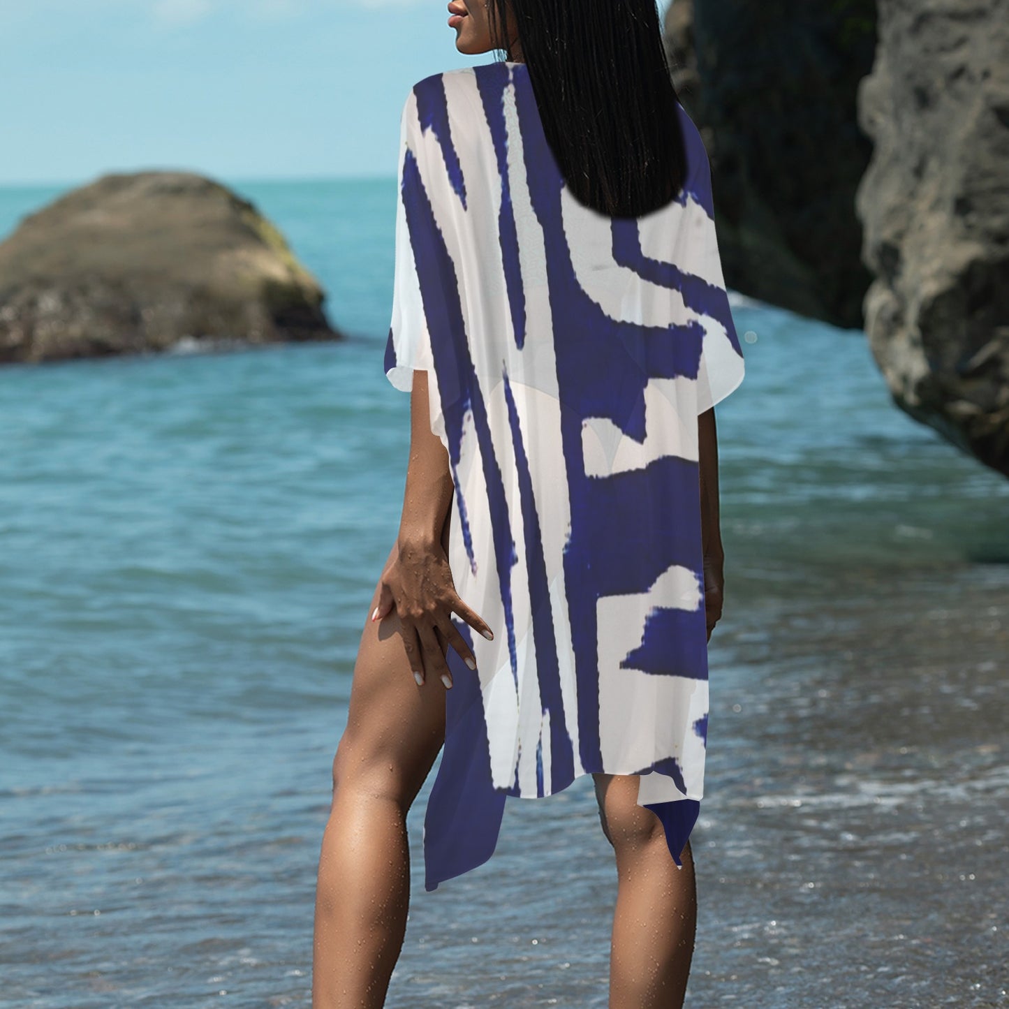 "Blue Bayou" Swimsuit Cover up