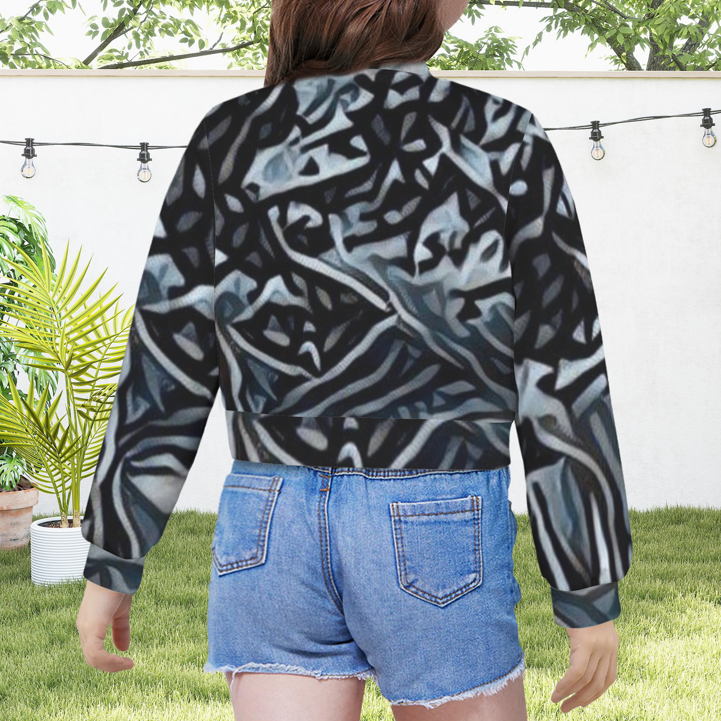 "Blackbird" Girl's Zip-Up Jacket